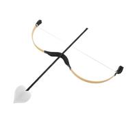 Healeved Arc et Flèches pour Costume de Cupidon Adulte Accessoires Cosplay Carnaval Saint-Valentin Ensemble Léger Flèches pour Arc Tenue Fête et Jeux de Rôle Décoration Halloween