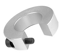 Healeved Bague d'Arrêt en Alliage d'Aluminium Sbr20 pour Rail Linéaire Collier d'Arbre Réglable Butée de Forage Précise Anneau de Fixation Ouvert Anticorrosion Usage Industriel de