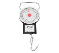 Healeved Balance à Main Portable à Ressort 32 Kg pour Pêche Balance Suspendue Mécanique Précise pour Poissons Fruits et Bagages Affichage Clair Usage Extérieur Cuisine