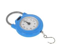 Healeved Balance Électronique Portable Mini à Main avec Crochet Suspendu Bleu Pesée Précise au Gramme Près Compacte et Légère pour Bagages Pêche et Usage Domestique