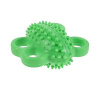 Healeved Balle de Rééducation Main Doigts - Balle de Compression Verte en Silicone Haute Élasticité - Appareil D’entraînement Force de Préhension pour Musculation et Thérapie Ergonomique