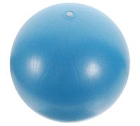 Healeved Ballon de Pilates Antidérapant 23 CM en PVC Bleu Petit Ballon d'exercice pour Gainage et Kinésithérapie Accessoire Fitness Portable pour Entraînement à Domicile et Yoga