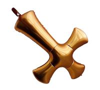 Healeved Ballon en Aluminium Forme de Croix 99 Cm Bleu Décoratif pour Fête D'anniversaire Garçon Fille Première Communion Décoration Fête Unitaire