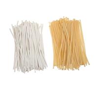 Healeved Ballons Longs de Modelage en Latex Blanc et Transparent 200 Pcs Ballons Fins pour Sculpture et Décoration D’Anniversaire Mariage Fêtes Créatives Kit à Sculpter Robustes et