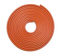 Healeved Bande de Protection Anti-Collision pour Portière de Voiture 10 M Orange Clips sans Colle Accessoire Extérieur Résistant aux Intempéries Protection des Bords Métalliques et