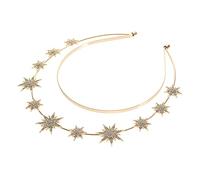 Healeved Bandeau à Étoile à Six Branches Double Accessoire Élégant pour Séances Photo