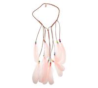 Healeved Bandeau à Plumes Attrape-rêves Coiffe Ethnique à Plumes Bandeau Style Tribal Pour Femmes Et Filles