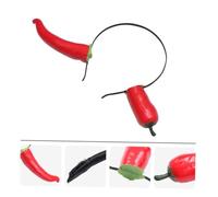 Healeved Bandeau Adulte Original Piment Accessoire Cheveux Léger et Antidérapant pour Fête Cosplay Performance