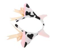 Healeved Bandeau de avec Cloches et Ruban Accessoire de Costume pour Fête Halloween Anniversaire et Photoshoot Déguisement Animaux Ferme Élément Unique et