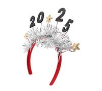 Healeved Bandeau de Fête Léger avec Étoiles pour Nouvel An Serre-tête Chic Unisexe Accessoire Photo et Cosplay pour Réveillon et Carnaval
