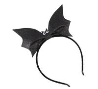 Healeved Bandeau De Simulation De Chauve-Souris Bandeau De Performance À Paillettes Créatif (Pour Femmes Et Filles) Noir