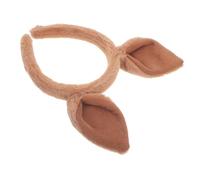 Healeved Bandeau D'oreille Joli Bandeau Pour Cheveux Joli -tête Oreilles D'animaux Casque Cerceau De Cheveux D'oreille D'animal Coiffure Femme Bouffi Chapeaux Brown En Tissu