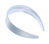 Healeved Bandeau en satin en soie joli cerceau de cheveux bandeaux turban pour femmes bandeaux pour enfants accessoires de cheveux du nouvel an coiffe de fête bandeau filles tissu Sky-blue