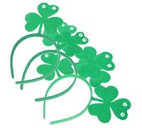 Healeved Bandeau Shamrock Festival De La Saint-patrick Ensemble De Bandeaux À Trèfles Accessoires De Cheveux De Fête Pour Femmes