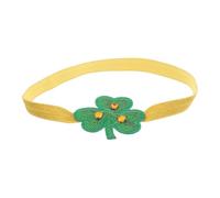 Healeved Bandeau Trèfle Vert Pour Saint-patrick Couronne De Fleurs Avec Ruban Ajustable Accessoires Floraux Pour Femmes Et Filles