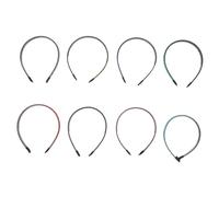 Healeved Bandeaux Pour Garçon Et Filles Et Serrage-têtes Fille 8 Pièces Anti-dérapants Paillettes Multicolores Accessoires Cheveux Fête