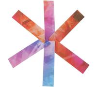 Healeved Bandes Anti-Stress Sensorielles pour Adultes Autocollants Adhésifs Texturés Décoratifs 12 Pièces Motif Diamant Multicolore 10X25 CM Autocollants Apaisants pour Dos de