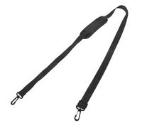 Healeved Bandoulière Réglable et Solide en Nylon Noir Épaulette en Tissu Oxford pour Sac Ordinateur Portable, Sac de Transport et Bagages - Sangle de Rechange Polyvalente, Confortable