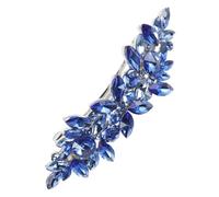 Healeved Barrette de Mariée Alliage avec Strass Scintillants Accessoire Élégant pour Coiffure de Mariage Maintien Sûr et Design Raffiné pour Demoiselle Honneur
