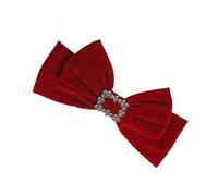 Healeved Barrette Nœud Vintage Épingle à Cheveux à Ressort Accessoire Chic Mariage et Coiffure Pratique Maintien Antidérapant pour Cheveux Courts et Longs