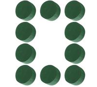 Healeved Base de Fleurs Ronde Verte en Boue Légère Absorbant L'eau pour Compositions de Fleurs, Accessoire pour Boutique et Décoration