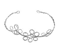 Healeved Base de serre-tête en fil de fer, armature en fil de fer pour coiffe style années 20, support pour coiffe en à faire soi-même pour déguisement de Mardi Gras ou création de serre-tête.