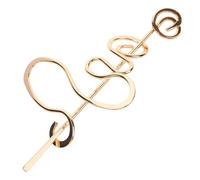 Healeved Bâtonnets à Cheveux Chinois en Cuivre Or, Pince à Cheveux Chignon Classique et Élégante, Accessoire pour Coiffure Updo Lors de Mariages ou Saint-valentin