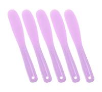 Healeved Bâtonnets à Mélanger pour Résine Époxy Outils de Bricolage Lot de 5 en Silicone Réutilisables pour Création de Bijoux et Décoration Patisserie