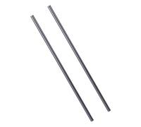 Healeved Bâtonnets Mélangeurs en Graphite 2 Pcs 8×300 Mm pour Creuset, Tiges D'agitation Résistantes pour Fusion, Raffinage et Moulage Industriel, Matériau Solide Gris, Usage Réutilisable