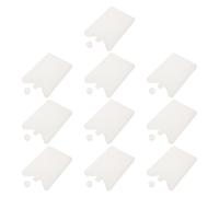 Healeved Bloc Réfrigérant Réutilisable 200G Lot de 10 pour Congélateur Accumulateurs de Froid pour Transport Alimentaire Compatible Ventilateurs et Climatiseurs Pains de Glace pour