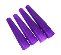Healeved Bobines Coniques en Plastique Violet 10 Pcs Tubes D’Enroulement de Laine pour Tricot et Broderie Bobines de Fil Faites Maison Tube à Fil Résistant et Lisse pour Travaux Manuels