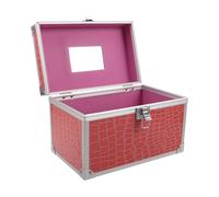Healeved Boîte à Outils Aluminium Alliage Robuste avec Fermeture Sécurisée Organisateur Portable pour Garage Atelier et Utilisation Extérieure