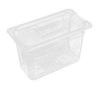 Healeved Boîte de Cuisson Lente 6 L Transparente pour Machine sous Vide Récipient de Cuisson à Basse Température Conteneur de Stockage Alimentaire Résistant Cuisine Domestique