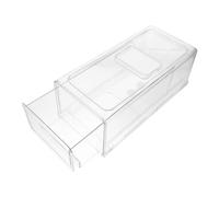 Healeved Boîte de Rangement à Tiroir pour Réfrigérateur et Congélateur Plastique Transparent Taille Moyenne Organise Fruits et Légumes Conteneur Alimentaire Pratique Cuisine et