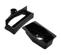 Healeved Boîte de Rangement en Plastique Noir pour Balles de Foot, Accessoire Technique pour Jeu Amélioré, Contenant et Collecteur Pratique pour Table de Football