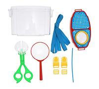 Healeved Boîte D'observation D'insectes pour Enfants, Kit Scientifique de Capture D'insectes avec Loupe, Jouet D'exploration Extérieure pour Enfants, Couleurs Assorties