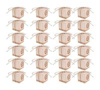 Healeved Boîtes à Dragées Coffret de Bonbons de Fête en Papier Kraft Évidé Forme Arbre de Vie 40 Pièces Portable pour Cérémonies et Réceptions