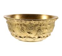 Healeved Bol en Laiton Corne D'abondance Ornement de Bureau Créatif et Élégant pour Décoration de Table et Présent de Rangement Lors du Nouvel An Style Aléatoire