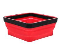 Healeved Bol Magnétique Pliable en Silicone Rouge Plateau Multifonction Portable Aimant Puissant pour Rangement D'outils et Petites Pièces