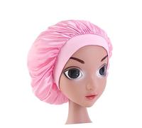 Healeved Bonnet De Nuit Satiné Pour Enfants 2pcs Chapeaux Élastiques De Protection Des Cheveux Accessoires De Sommeil Pour Filles