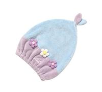 Healeved Bonnet De Séchage Cheveux Mignon Avec Motif Floral Serviette De Séchage Rapide Pour Cheveux Mouillés Douche Et Voyage