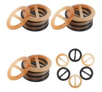 Healeved Boucle de Serrage de Taille 3 Cm, Lot de 30 Pièces, Anneaux Décoratifs Multifonctions pour Manteaux, Chemisiers et T-shirts, Boucle Coulissante Réglable, Pinces à Foulard