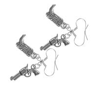 Healeved Boucles D'oreilles Western Vintage Pendantes En Alliage, Boucles D'oreilles Cowgirl Pour Femmes, Accessoires Western Élégants, Style Cowboy, Lot De 2 Paires Bottes, Chapeaux Et Fers à Cheval