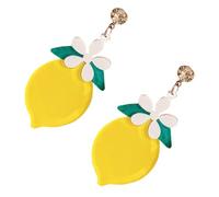 Healeved Boucles Oreilles Citron Brillants Présent Pour Mère Et Proches Pour Occasions Spéciales