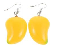 Healeved Boucles Oreilles Mangue pour Femme Pendentif Bijoux Fruit Tropical et Mignonnes