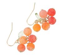 Healeved Boucles Oreilles Pendantes Orange Fruit Boucles Oreilles Fruits Pour Femmes