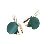 Healeved Boucles Oreilles Pendantes Vertes Style Ton Pastel pour Femmes Bijoux Oreille Décoration Légère et Élégante pour Fêtes et Usage Quotidien