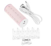 Healeved Boucleur de Frange USB Chauffant Portable Automatique pour Boucler sans Abîmer Adapté à Tous Types de Cheveux Outil Coiffant Pratique pour Femmes Rose