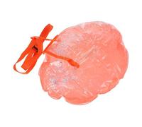 Healeved Bouée de Natation Gonflable en PVC Solide Orange Vif Bouée de Sécurité pour Eau Paillettes Accessoire D’Entraînement pour Nageurs Débutants Flotteur Léger et Visible