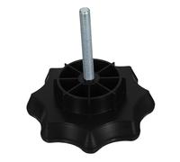 Healeved Boulon de Fixation Roue de Secours en Plastique et Métal, Accessoire Fiable pour Voiture Compatible avec Modèles Populaires, pour Conduite